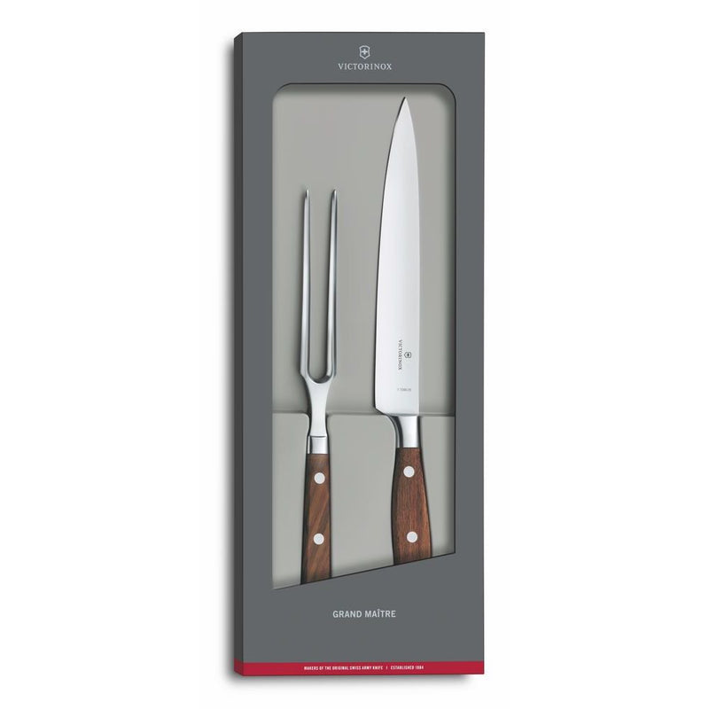 Victorinox Wood Forged Carving 2 Piece Set (3 Rivet)