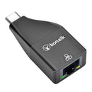 Bonelk USB-C to Gigabit Adapter - (Black)