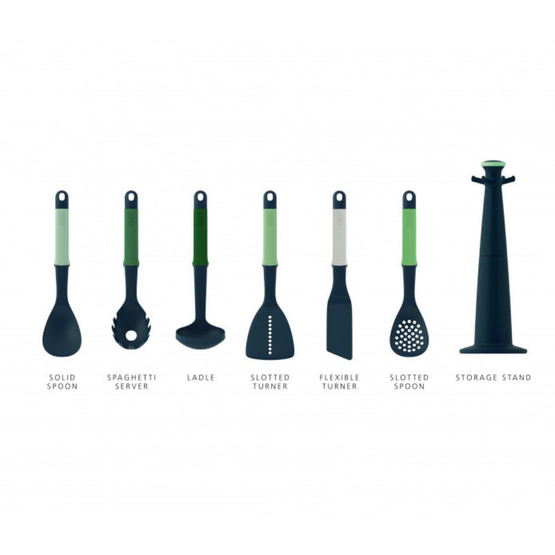 Joseph Joseph 6 Piece Utensil Carousel (Sage)