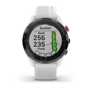 Garmin Approach S62 (Black ceramic bezel with white band)