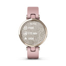 Garmin Lily Sport Edition (Cream Gold SS/Dust Pink Silicone Band)