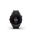 Garmin Fenix 7S Sapphire Solar (Carbon Grey DLC Titanium with Black Band)