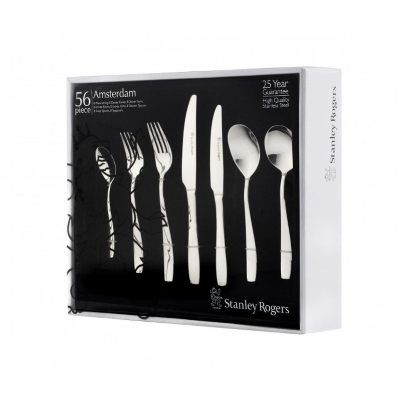 Stanley Rogers Amsterdam 56 Piece Cutlery Set