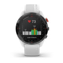 Garmin Approach S62 (Black ceramic bezel with white band)