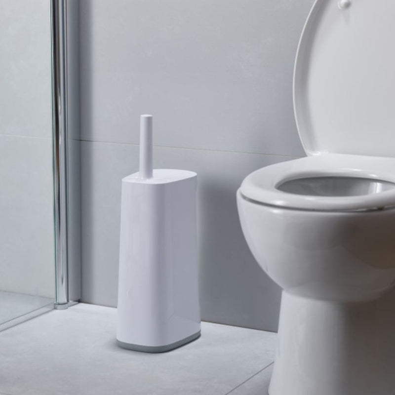Joseph Joseph Flex Store Toilet Brush with XL Caddy (Grey/White)
