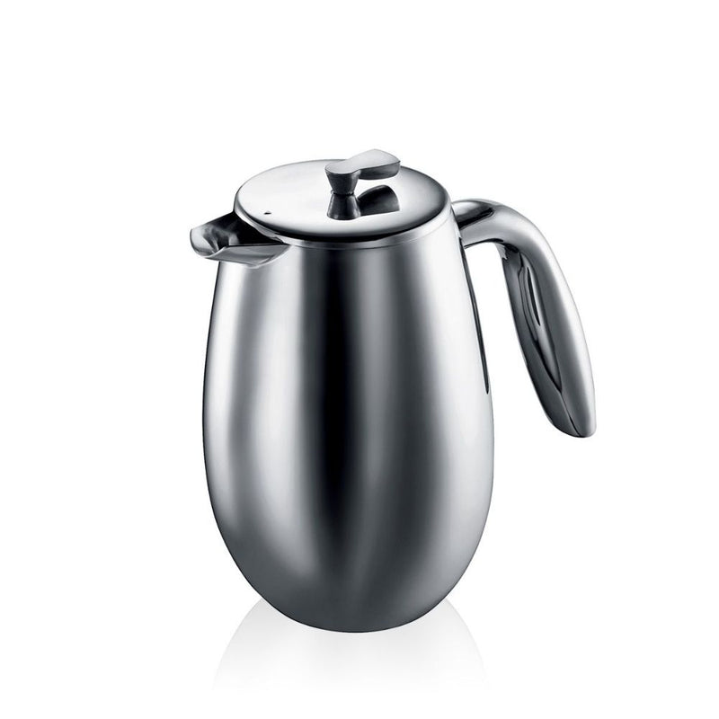 Bodum Columbia Double Wall Coffee Maker 350ml 3 Cup (Stainless Steel)