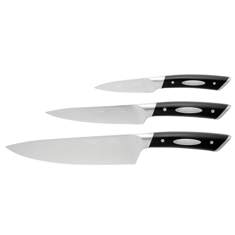 Scanpan Classic 3 Piece Knife Set