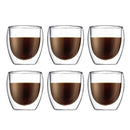 Bodum Pavina Double Wall 250ml 6 Piece Set