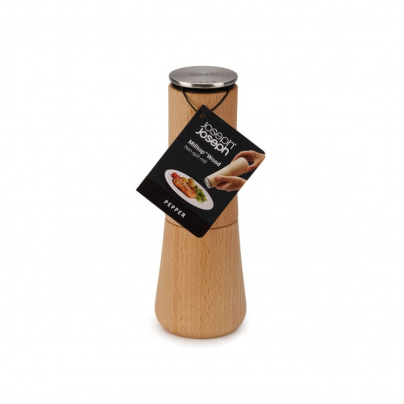 Joseph Joseph Milltop Wood Pepper Grinder