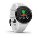 Garmin Approach S62 (Black ceramic bezel with white band)
