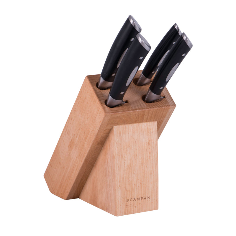 Scanpan Classic 5 Piece Knife Block Set