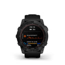 Garmin Fenix 7X Sapphire Solar (Black DLC Titanium with Black Band)