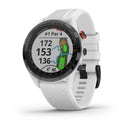Garmin Approach S62 (Black ceramic bezel with white band)