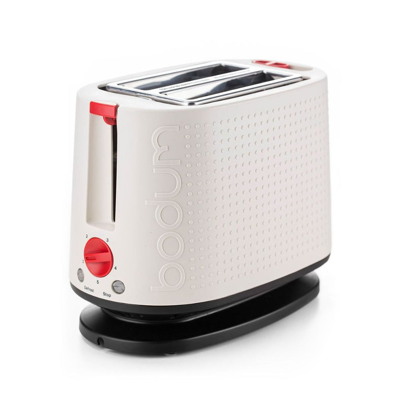 Bodum Bistro 2 Slice Toaster 940W Off-White