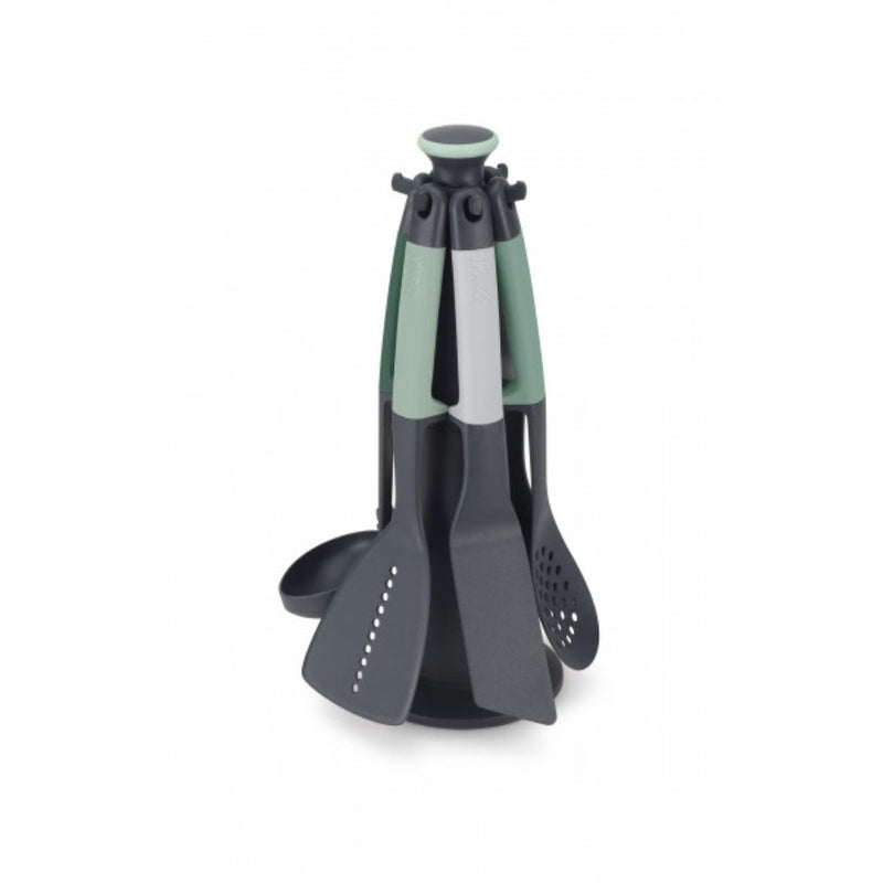 Joseph Joseph 6 Piece Utensil Carousel (Sage)