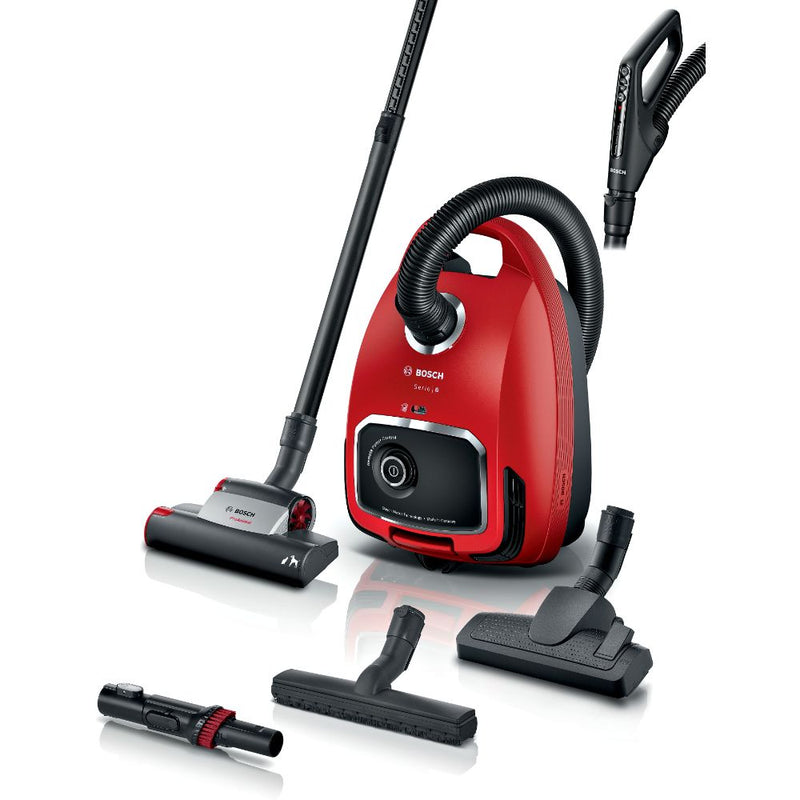 Bosch Series 6 ProAnimal Bagged Vacuum (Red)