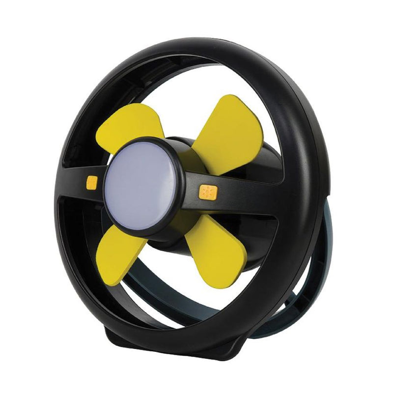 OZtrail Portable Fan & Light Rechargeable