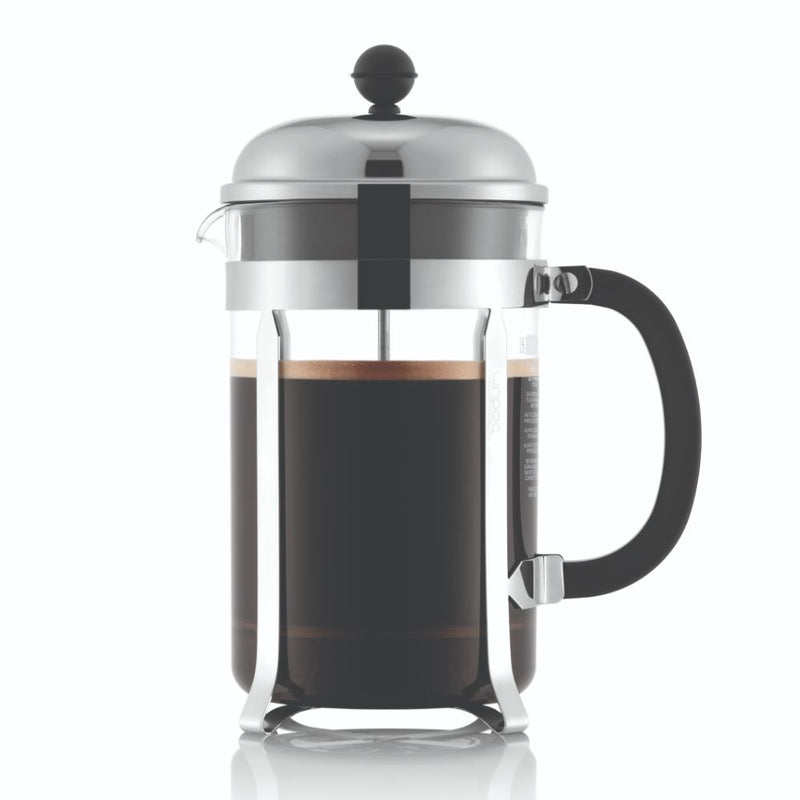 Bodum Chambord French Press 1.5L 12 Cup (Stainless Steel)