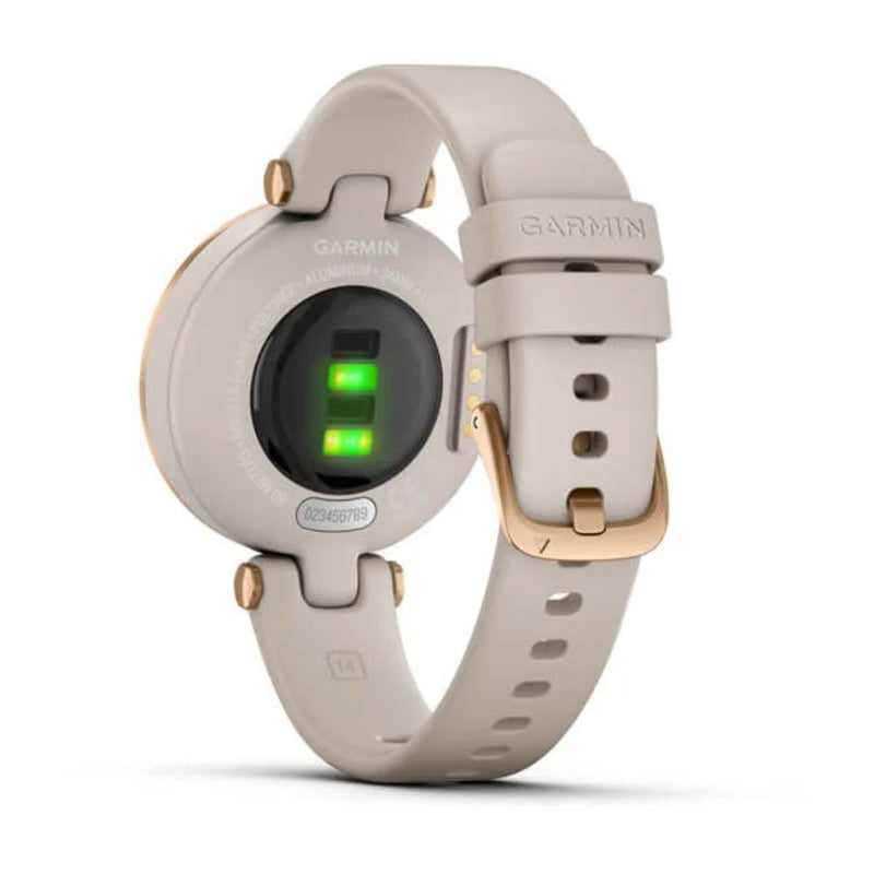 Garmin Lily Sport Edition (Light Sand with Rose Gold Bezel and Silicone Band)