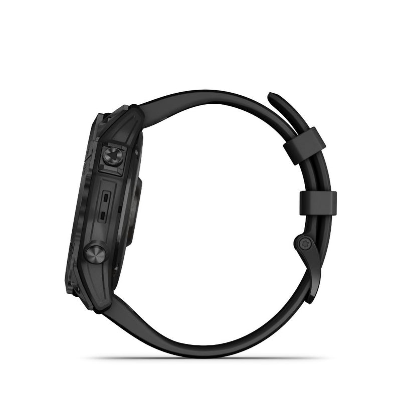 Garmin Fenix 7X Sapphire Solar (Black DLC Titanium with Black Band)