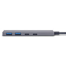 Bonelk Long-Life USB-C 4 in 1 Multiport Slim Hub (Space Grey)