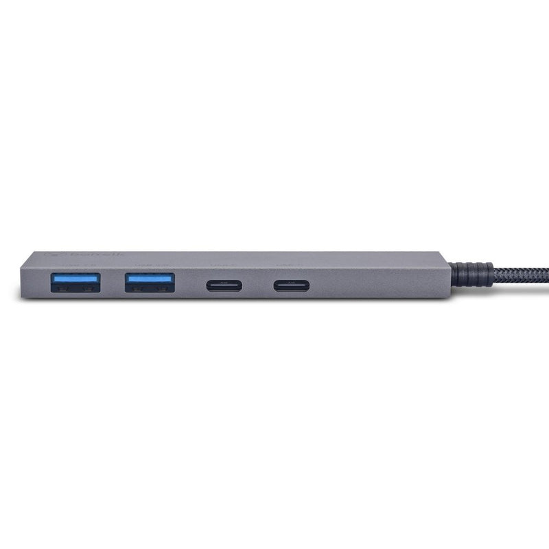 Bonelk Long-Life USB-C 4 in 1 Multiport Slim Hub (Space Grey)