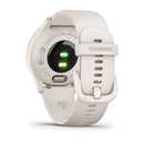 Garmin Vivomove Sport (Ivory Case with Silicone Band with Peach Gold Accents)