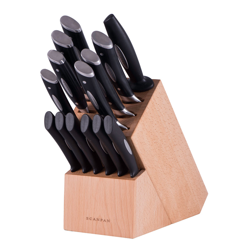 Scanpan Classic 15 Piece Knife Block Set