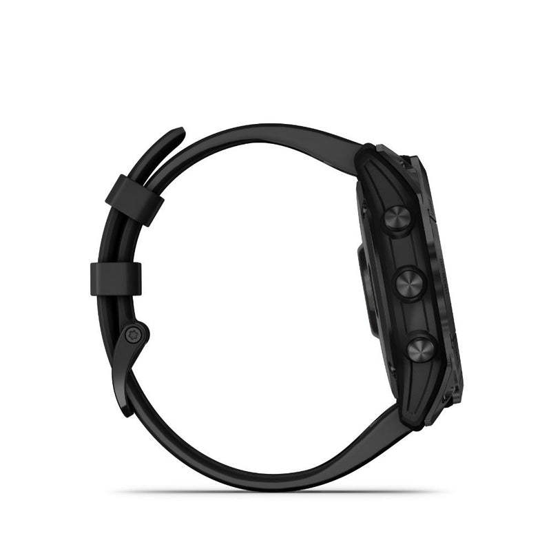 Garmin Fenix 7X Sapphire Solar (Black DLC Titanium with Black Band)