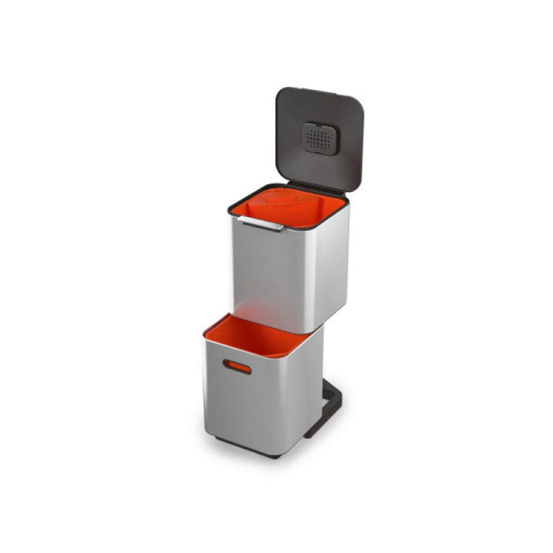 Joseph Joseph Totem 40L Bin (Stainless Steel)