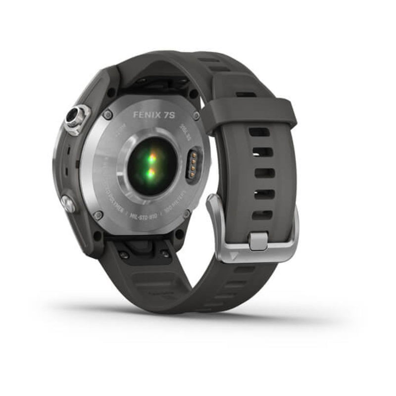 Garmin Fenix 7S (Silver with Graphite Band)