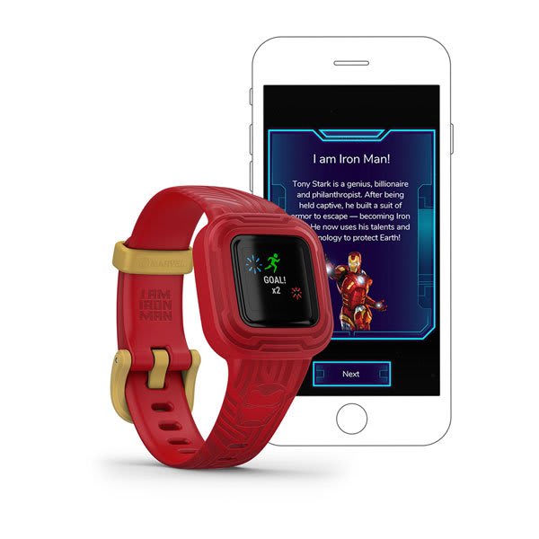 Garmin vivofit jr. 3, Marvel (Iron Man)