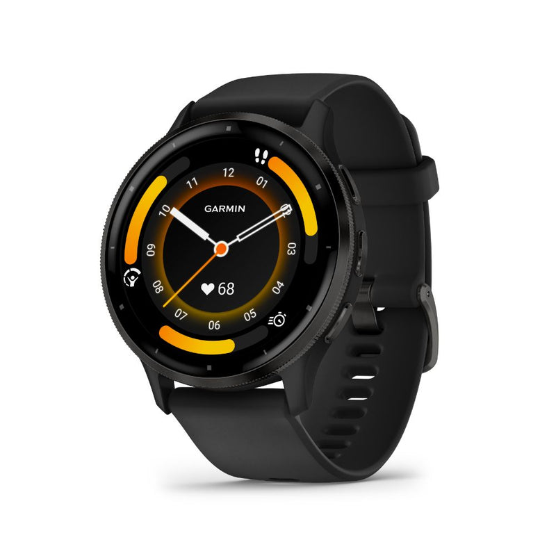 Garmin Venu 3 (Slate SS with Black Band)