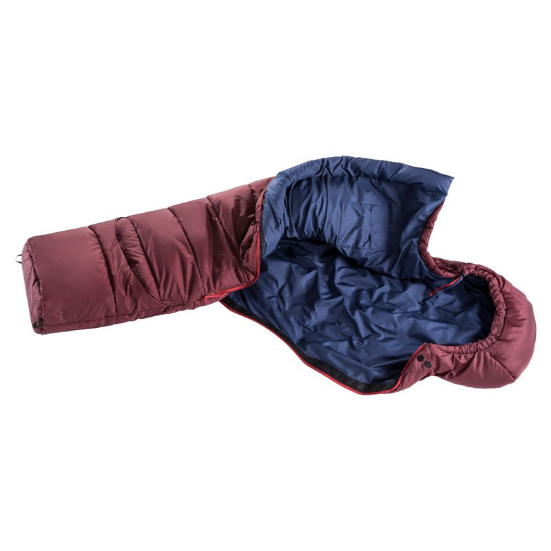 Deuter Syn Starlight Kids Sleeping Bag Maron Navy