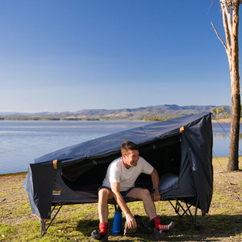 OZtrail Easy Fold Blockout Stretcher Tent (Single)