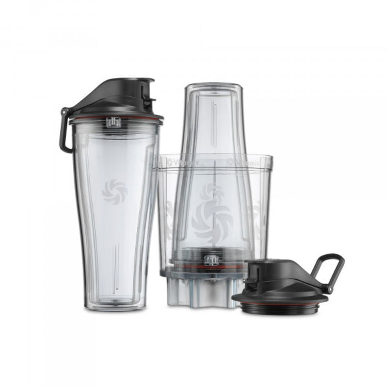 Vitamix Explorian Personal Cup Adapter Set (1 x Adapter and 2 x 600ml Cups)