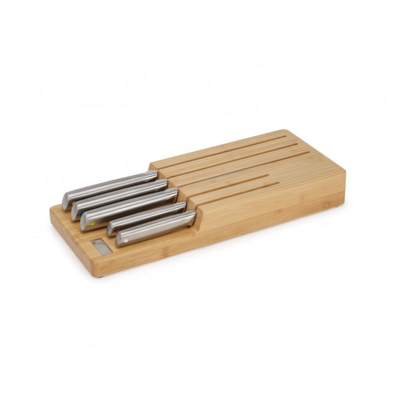 Joseph Joseph Elevate Steel Knives Bamboo Store 5 Piece Set