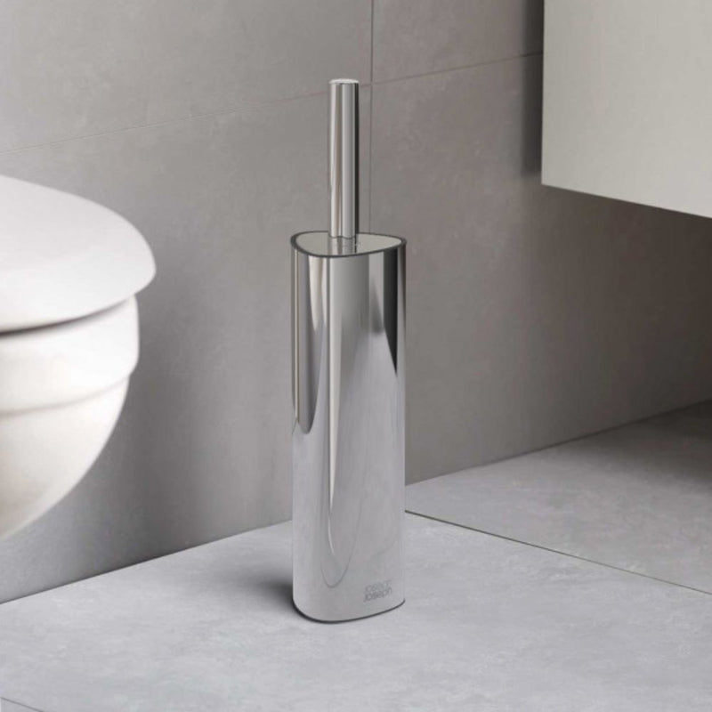 Joseph Joseph Flex 360 Luxe Toilet Brush (Stainless Steel)