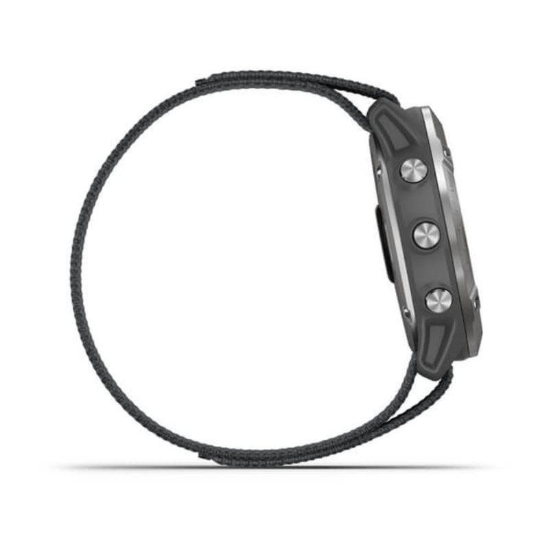 Garmin Enduro (Steel with Grey Ultrafit Nylon Strap)
