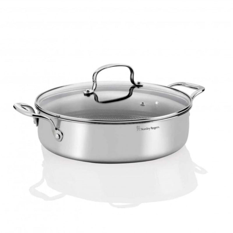 Stanley Rogers Matrix Stainless Steel Non-Stick Chef Pan (28cm)