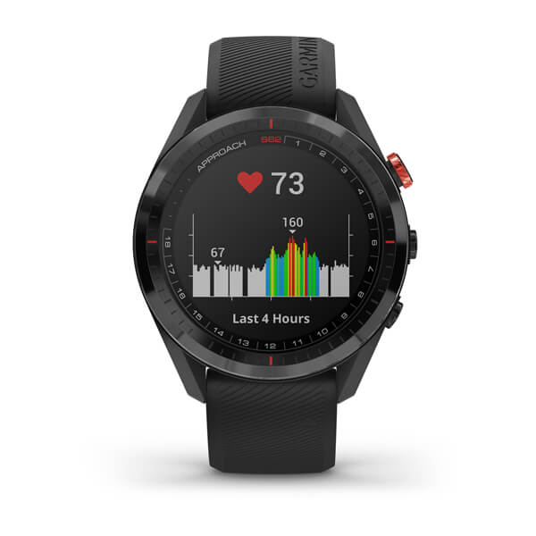 Garmin Approach S62 (Black ceramic bezel with black band)