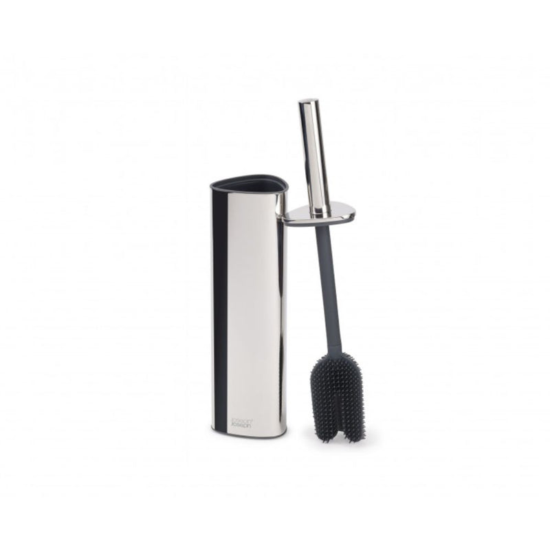 Joseph Joseph Flex 360 Luxe Toilet Brush (Stainless Steel)