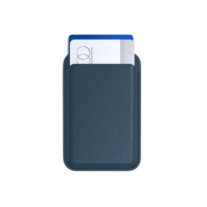 Satechi Magnetic Wallet Stand for iPhone Blue