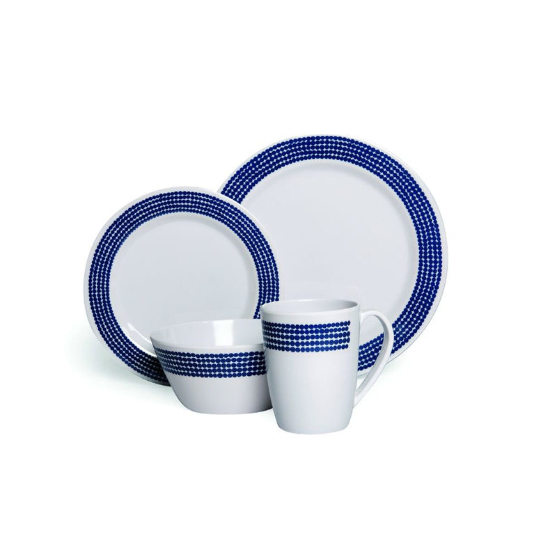 Campfire Melamine Set 16 Piece Set (Blue Moon)