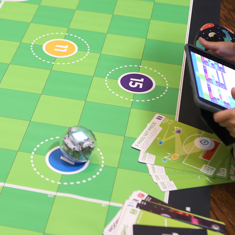 SPHERO Code Mat "Space & Soccer" 2-sided with activity cards [Ships with CMACARD03]