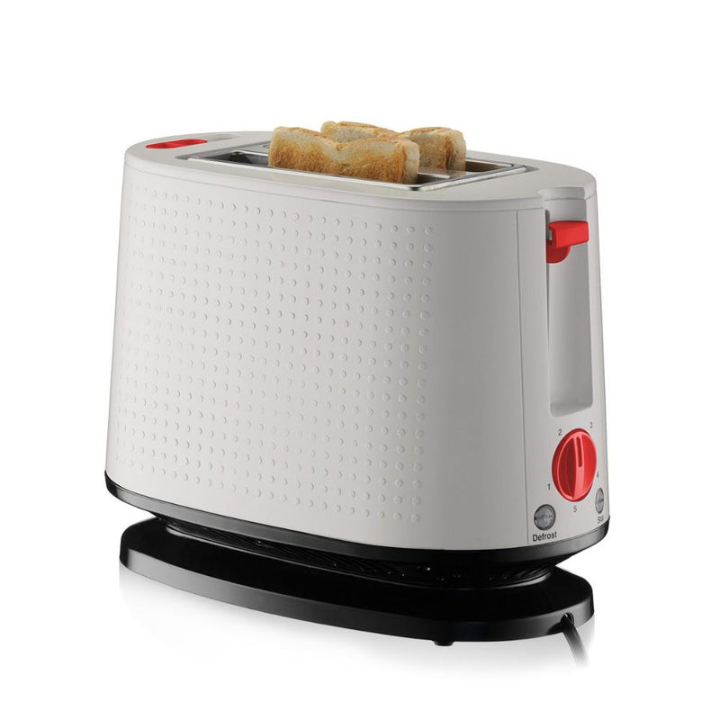 Bodum Bistro 2 Slice Toaster 940W Off-White