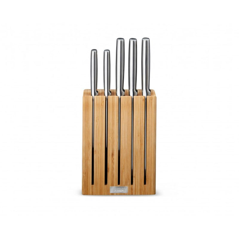 Joseph Joseph Elevate Steel Knives Bamboo 5 Piece Block