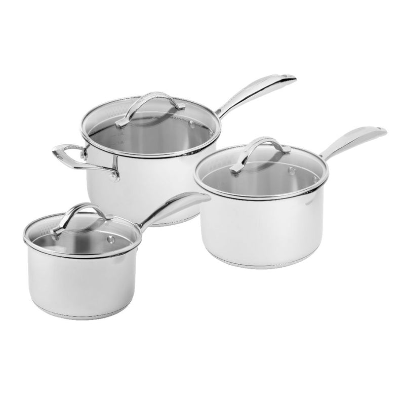 Scanpan STS 3 Piece Saucepan Set