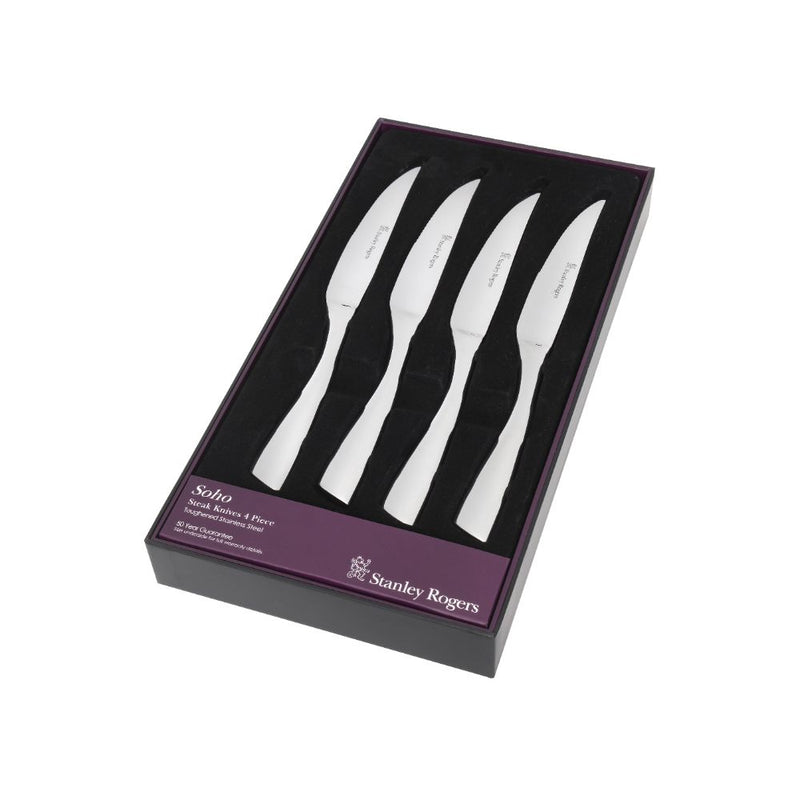 Stanley Rogers Soho Steak Knives 4 Piece Set