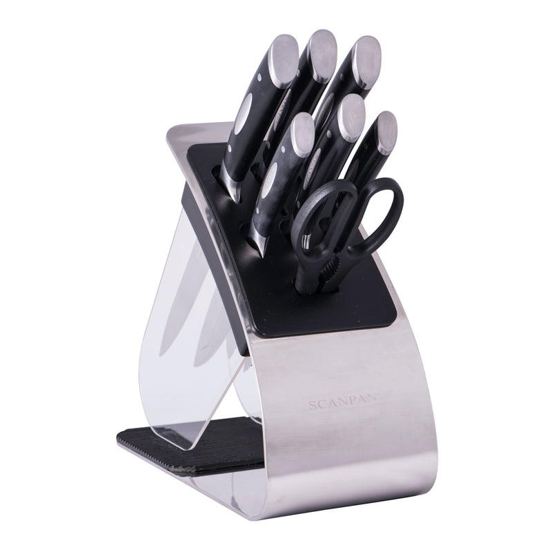 Scanpan Classic 8 Piece Eclipse Knife Block Set